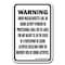 Signmission Safety Sign, 18 in Height, Aluminum, 12 in Length, Equine - Massachusett A-1218 Equine - Massachusett - alternate 1